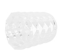 Housoutil Portalápices de Cristal para Brochas de Maquillaje, Cubo Resistente al Agua para Almacenamiento de Pinceles y Cosméticos, Uso en Hogar y Estudio