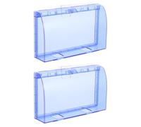 Housoutil Protector Adhesivo para Enchufes Tipo 86 Cubierta Doble para Interruptores 2 Piezas Resistente a Salpicaduras Protección Segura para Cocinas y Baños