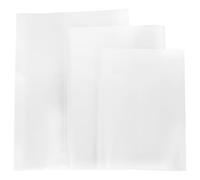 Housoutil Protector de Libros de Texto Transparente de Plástico, Reutilizable y Resistente al Agua, 30 Fundas para Estudiantes para Forrar Libros sin Adhesivo