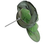 Housoutil Red de Pesca Portátil de Malla y Cesta Protectora para Peces 2 Metros Clavija de Tierra para Equipo de Pesca en Ríos y Estuarios