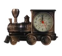 Housoutil Reloj Despertador Tren para Decoración Infantil y Escritorio, Diseño Compacto sin Pilas Función de Recordatorio, Adecuado para Habitaciones y Espacios de Estudio Estilo Aleatorio