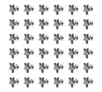 Housoutil Remaches Planos de de 12 MM para Prendas 100 Unidades Tachuelas de Zinc Color Decoración para Ropa Bolsos Zapatos y Accesorios de Cuero