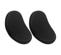 Housoutil Reposamuñecas Ergonómico para Ratón de Computadora 2 Piezas de Eva Diseño Ondulado para Oficina y Estudiantes, Reduce la Fatiga y Protege la Muñeca