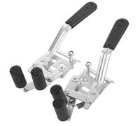 Housoutil Repuestos para Frenos de Sillas de Ruedas 2 Piezas Fijación de Tornillo Lateral Accesorios para Freno Manual en Ambientes Clínicos