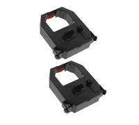 Housoutil Rollo de Cinta para Reloj Digital de Control de 2 Unidades, Accesorio para Máquina de Asistencia, Adecuado para Entornos de Trabajo y Oficinas Material Duradero