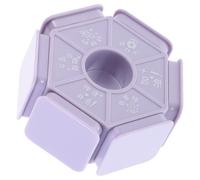 Housoutil Sello Portátil para Profesores de Plástico Pp Diseño Hexagonal de 6 Caras, Herramienta de Recompensa para Mejorar la Enseñanza y Motivar a Estudiantes