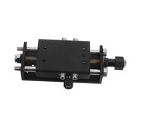 Housoutil Soporte de Guía Lineal para Grabador Láser con Mecanismo Deslizante Metálico Ajustable Altura con Elevador Manual para Montaje Vertical del Módulo Láser