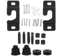 Housoutil Soporte de Pared para TV LED Delgado 12-80 Pulgadas, Acero Resistente, Compatible Paneles de Yeso, Montaje Fijo para Sala de Estar, Kit Ahorro de Espacio