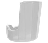 Housoutil Soporte Multiusos para Tapa de Olla y Reposacucharas de Cocina en Cerámica de Color Claro Antideslizante para Mantener la Mesa Limpia Cocina