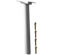 Housoutil Soporte para farola solar, soporte de montaje para luz solar, 1 juego, poste robusto, para jardín, pared y alumbrado público, uso exterior Color Aleatorio