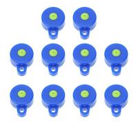 Housoutil Tapas de Botellas Abs para Entrenamiento al Aire Libre, 10 Unidades Reutilizables de Alta Presión para Práctica de Tiro, Objetivo Portátil y Resistente para Juegos de Precisión