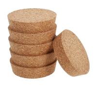Housoutil Tapones de Corcho para Jarrones Pequeños de Cristal 6 Piezas Madera Blanda Tamaño 90X20X83 MM Tapas para Botellas Hidropónicas y Terrarios Cierre Hermético para Evitar