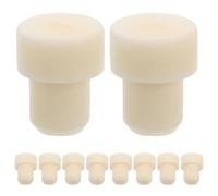 Housoutil Tapones de Vino de Alta Resistencia 10 Unidades Sellado Hermético para Botellas de Vidrio y Aromáticas Tapones Mini para Botellas de Vino Tinto Protectores Versátiles para Uso