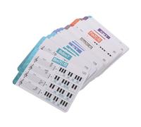Housoutil Tarjetas de Acordes de Piano para Estudiantes Principiantes, Guía Portátil de Papel para Dominar Rápidamente Acordes en Lecciones y Presentaciones