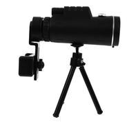 Housoutil Telescopio Monocular Negro para Teléfono Móvil Alta Definición para Observar Aves o Paisajes Telescopio Práctico para Cámara De Teléfono