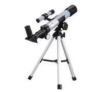 Housoutil Telescopio refractor portátil para principiantes con oculares intercambiables, trípode ligero para observación de estrellas y observación de vida silvestre