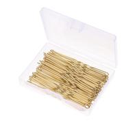 Housoutil Tiara Nupcial 3 Cajas Pinza Para El Cabello Con Clip En u Horquillas Cabello Horquilla Bollo De Pino Pines Peluquería Herramientas Cabeza De Cristal Aleación Perder Gracia