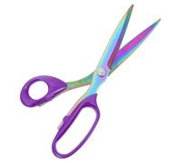 Housoutil Tijeras de Modista de 10 Pulgadas de Acero Inoxidable Revestimiento de Titanio, para Costura, Bordado y Manualidades Diy, Herramienta Profesional para Cortar Tela y Hilo