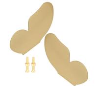 Housoutil Tiradores de Cajón de Latón Dorado Diseño de Mariposa, 1 Par, Uso Versátil para Salas y Estudios, Estilo Moderno y Decorativo