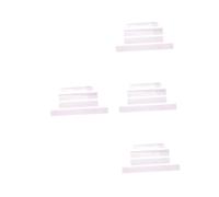 Housoutil Transparentes para Costura Curvas para Patronaje Y Acolchado De Confección Multifuncionales 4 Piezas X 4