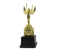 Housoutil Trofeo de Premio de Plástico Infantil Copa de Trofeo Figura de Diosa para Eventos y Competencias Infantiles Reutilizable