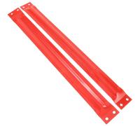 Housoutil Varillas Metálicas Rojas para Fijación de Escalones de Escalera Telescópica, Alta Dureza y Resistencia, 2 Piezas para Uso en Escaleras de Aluminio Domésticas