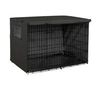 Housse caisse chien - Couverture de chenil résistante, Protection cage imperméable | Tissu Oxford pour chiens et chats utilisée lors des voyages, camping, extérieur ou intérieur quotidien