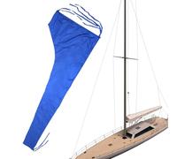 Housse De Flèche De Grand-Voile - Housse Ďe Bateau À Voile Imperméable - Résistante Au Vent 210D Pour Flèches D'extérieur, Ĥousse Đe Pare-Soleil Pour Runabouts Hors-Bord, Bateau D́e Basse
