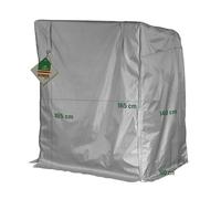Housse de Protection pour Fauteuil-cabine - Premium Plus XXL (Largeur jusqu'à 165 cm) Winterfest, étanche, respirant - strandkorbabdeckung/garantie 3 ANS/Premium Matériau/& Résiste au Gel UV