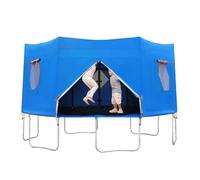 Housse De Protection Pour Trampoline - Housse De Protection Pour Trampolín De 1,80 M | Toile De Saut Ventilée, Imperméable, Anti-UV Pour Toutes Les Saisons Protection Contre La Pluie Rangement