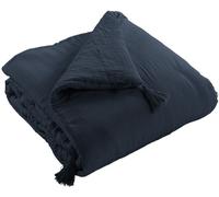 Housse De Rêve Edredón de gasa de algodón liso 150x150 cm