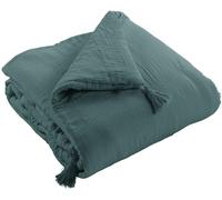 Housse De Rêve Edredón de gasa de algodón liso 150x150 cm