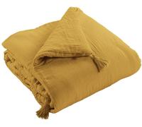 Housse De Rêve Edredón de gasa de algodón liso 150x150 cm