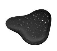 Housse De Selle Vélo Gel - Coussin Ergonomique Confortable, Protège Selle Imperméable Absorbant Chocs, Couvre Rembourré Cordon Serrage Réglable Antidérapant | Pour VTT Cyclisme Route