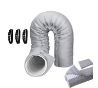 Housse De Tuyau De Climatiseur Portable - Isolée, Lavable Et Résistante UV | Housse De Conduit D'évacuation De Climatiseur Portable | Pour La Protection Et L'entretien Du Système De Refroidissemen