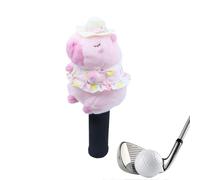 Housses de Driver de Golf - Housse en Peluche Design Animal | Housses Numérotées 3 et 5 | Accesorio Golf Pour Hommes Femmes Sport Cadeau Temps de Départ Vacances