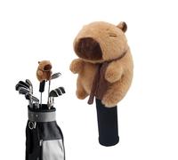 Housses de Driver de Golf - Housse en Peluche Design Animal | Housses Numérotées 3 et 5 | Accessoire Golf pour Hommes Femmes Sport Cadeau Temps de Départ Vacances