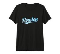 Houston City en el Estado de Texas Camiseta Premium