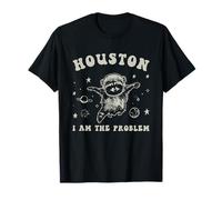 Houston I Am The Problem Funny Space Lovers Astronauta Camiseta