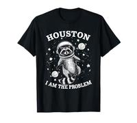 Houston I Am The Problem Funny Space Lovers Astronauta Camiseta