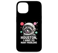 Houston Tengo tantos Problemas Lindo Astronauta Mapache Espacial Carcasa para iPhone 13