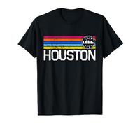 Houston Texas Ciudad Natal Houston City Skyline Travel Camiseta