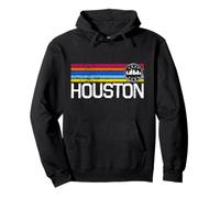 Houston Texas Ciudad Natal Houston City Skyline Travel Sudadera con Capucha