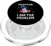 Houston: Yo Soy el Problema, Divertido Astronauta Rocket Space PopSockets PopGrip para MagSafe