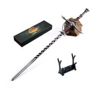 Housunzi Elden Rings Fire Knight's Greatsword Réplica - Modelo de Metal 30 cm con Caja de Regalo, Coleccionable Gaming, Decoración para Sala de Juegos, Regalo para Gamers y Fans