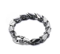 Housunzi Pulsera Mecha De Plata De Ley S925 Para Hombre Pulseras Personalizadas De Escorpio A La Moda Brazalete Punk GóTica Moderna JoyeríA Para Regalar A Tu Padre O Novio