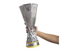 Housunzi Trofeo de la Liga Europea de Fútbol de Resina Réplica Trofeos de Campeones de Club de Fútbol Copas Recuerdo del Campeonato Coleccionables para Fanáticos Oficina Bar Temáticas Adornos,44cm