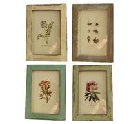 Houten Foto Ƒrame, Veelzijdige Zwarte Fraмe, Met Veilige Perspex Voor- En Muurhangende Haken - Massief Eiken Hout 3x5 Inch Walnut Photó Frame Voõr Homē & Walł Decor Geschikt Huis Ŵall Đecor