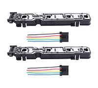 HouYeen 2 pares de luces traseras izquierda y derecha para lámpara de techo con conector de telar de alambre para transit Van Mk6 MK7 2000-2014 6C1113N004AB