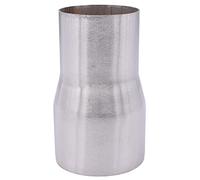 HouYeen 3 pulgadas a 2.5 pulgadas adaptador de tubo de escape universal de acero inoxidable reductor conector tubo plata